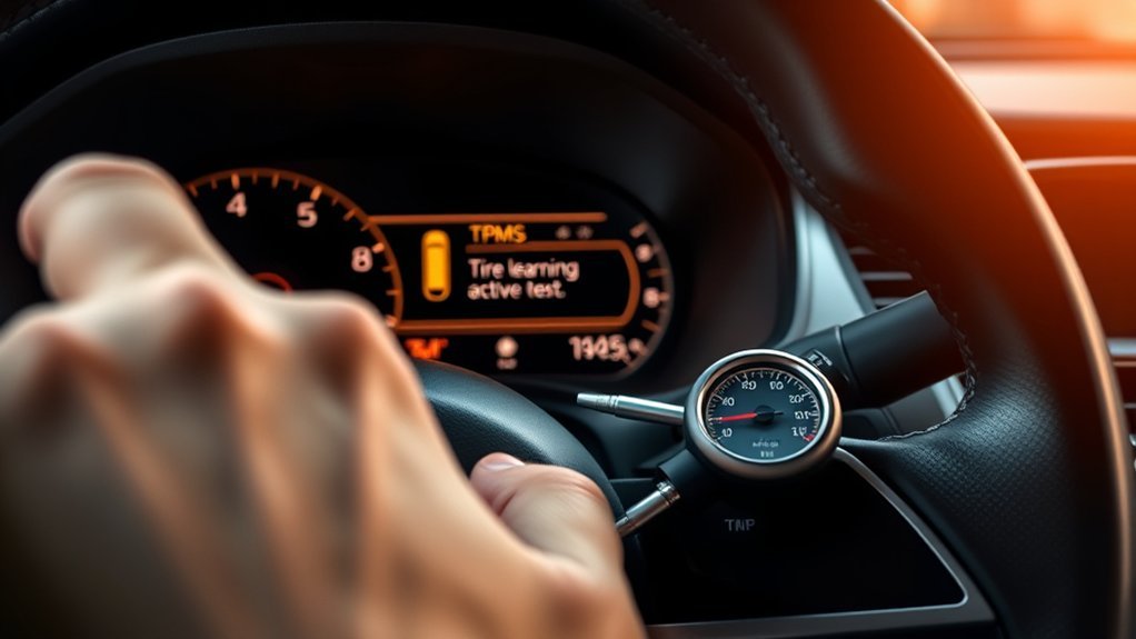 tire pressure monitoring calibration