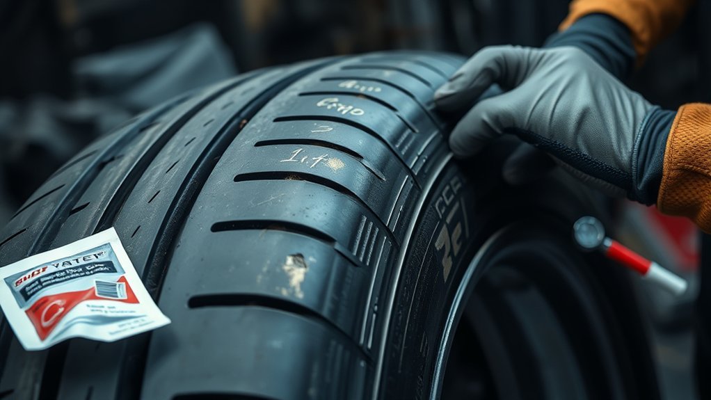 tire repair location guidelines