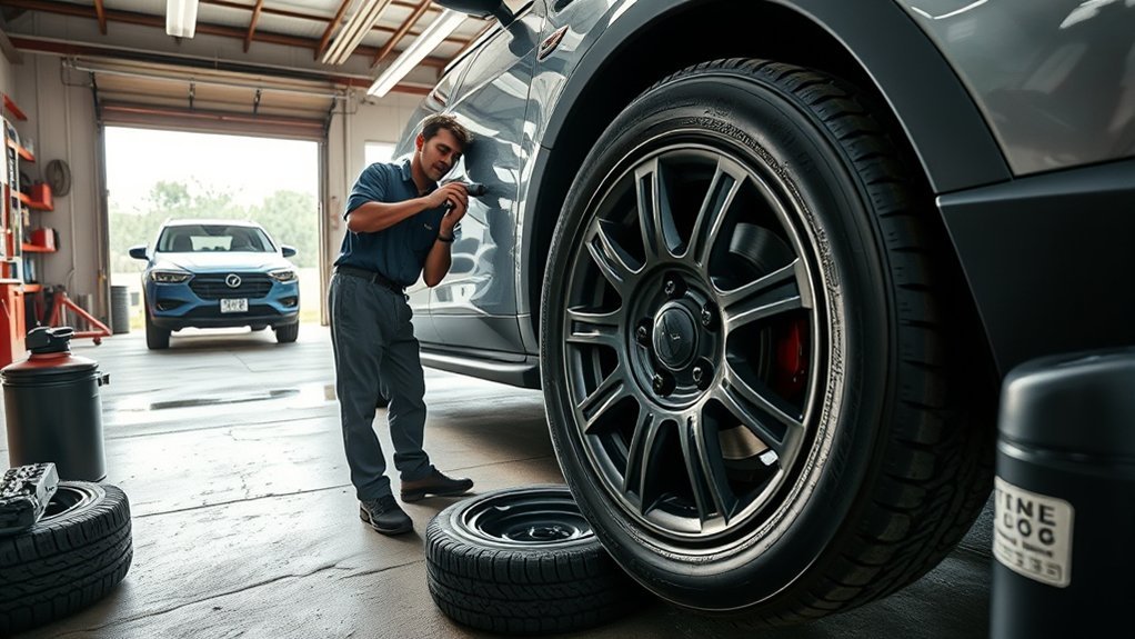 tire repair time varies
