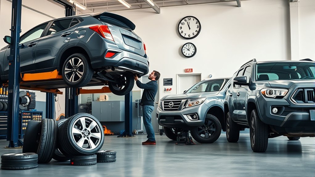 tire replacement time estimates
