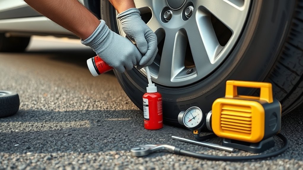 tire sealer quick fix