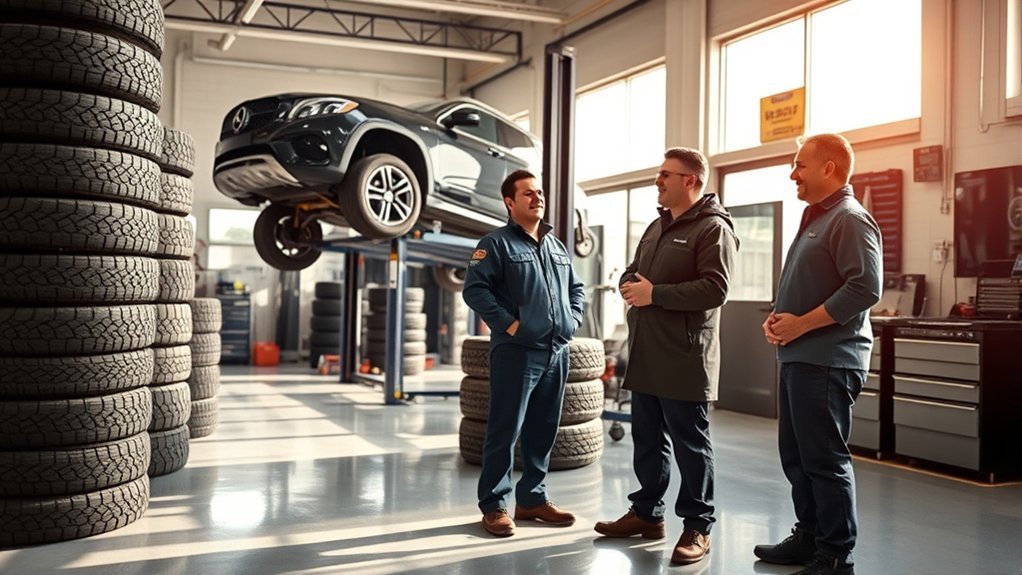 tire services and customer feedback