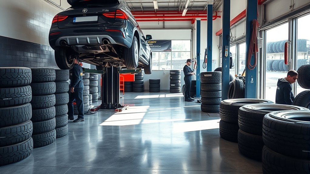 tire services no oil changes