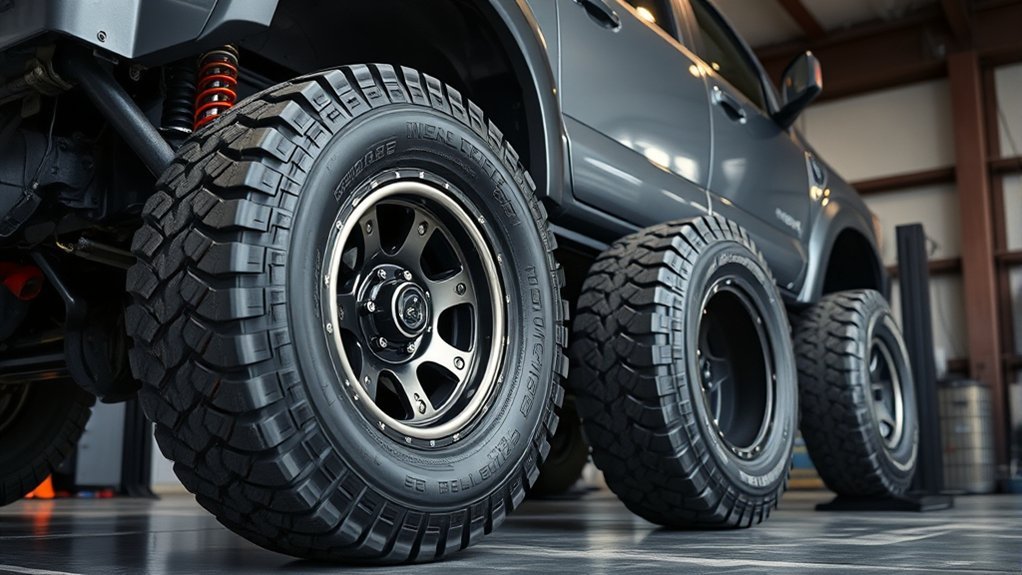 tire size and clearance