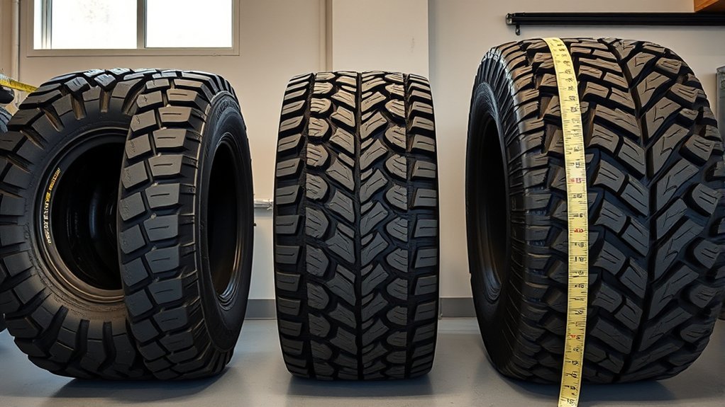 tire size comparison benefits
