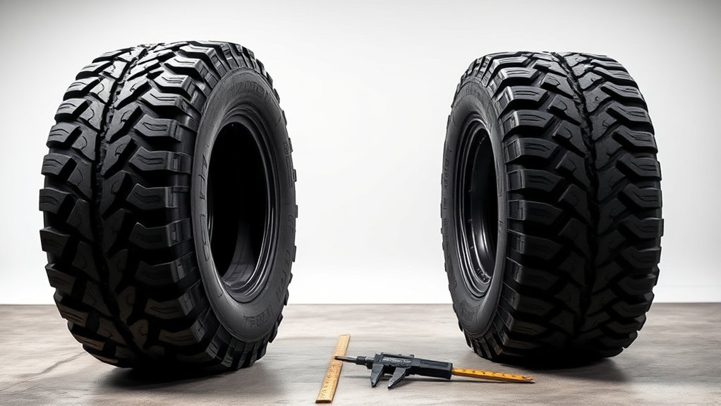 tire size comparison guide