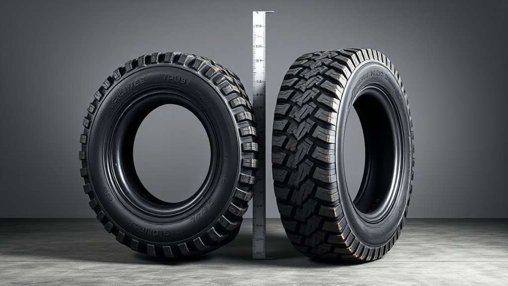 tire size comparison insights