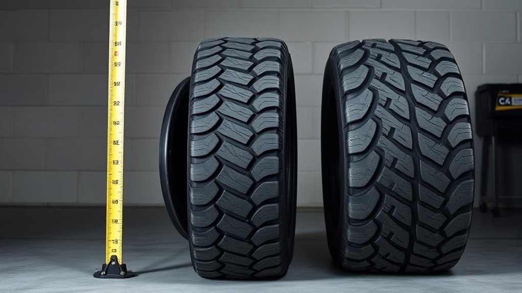 tire size comparison matters