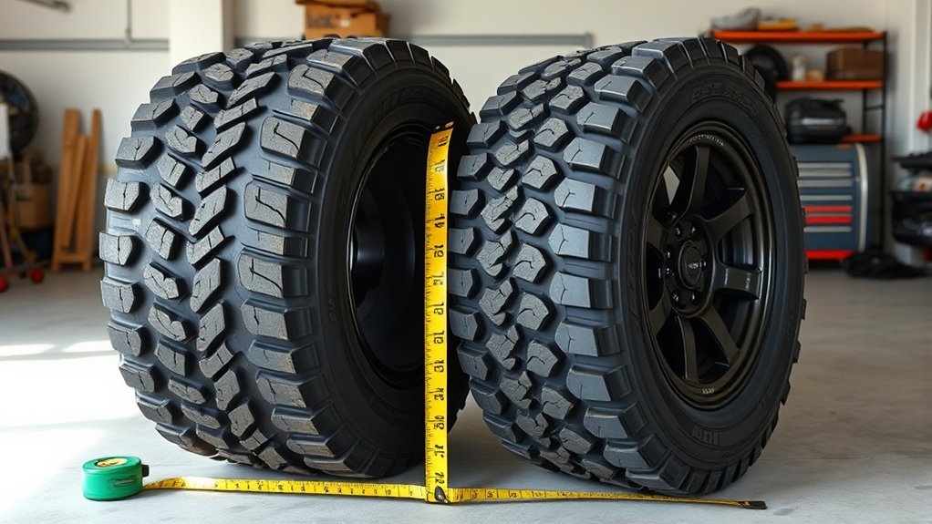 tire size differences matter