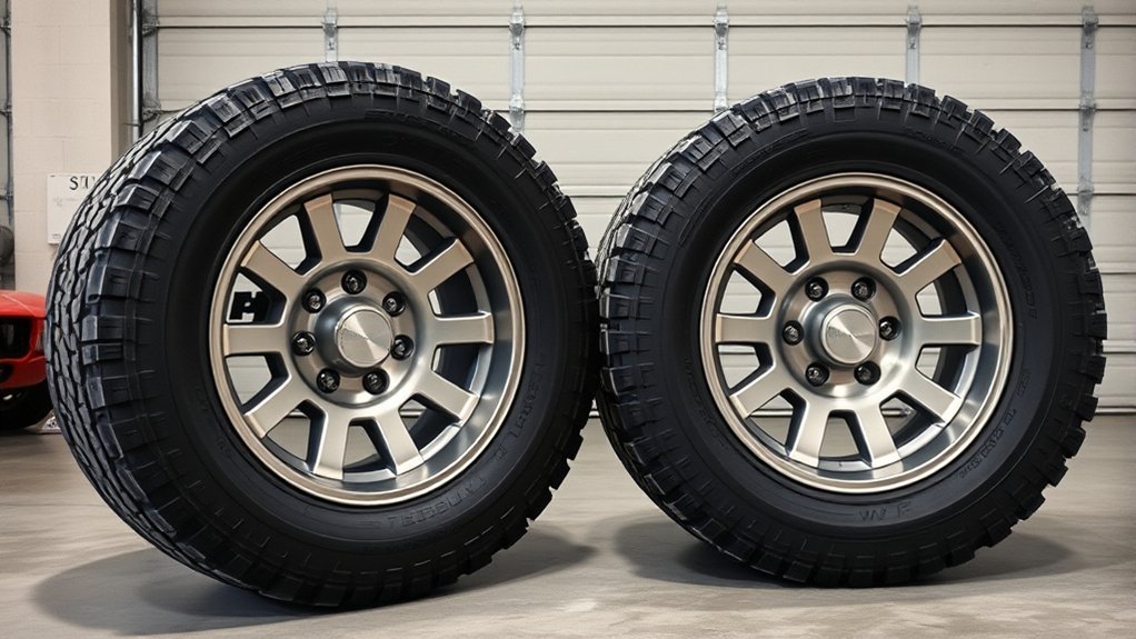 tire size fitment differences