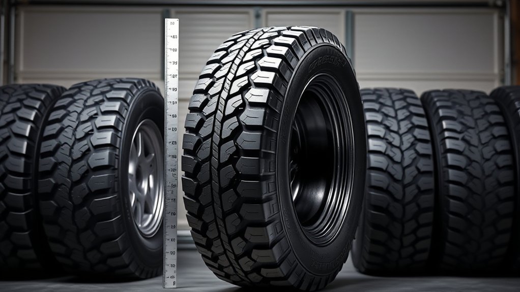 tire size impact comparison