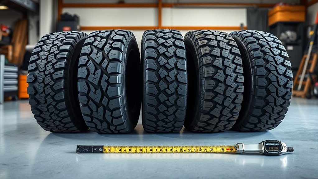 tire size variability explained