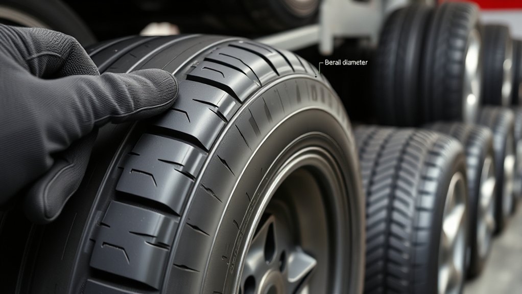 tire sizes indicate usage