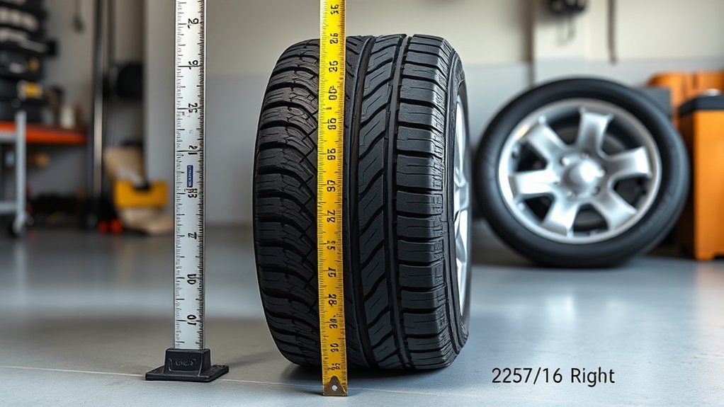 tire specifications and dimensions