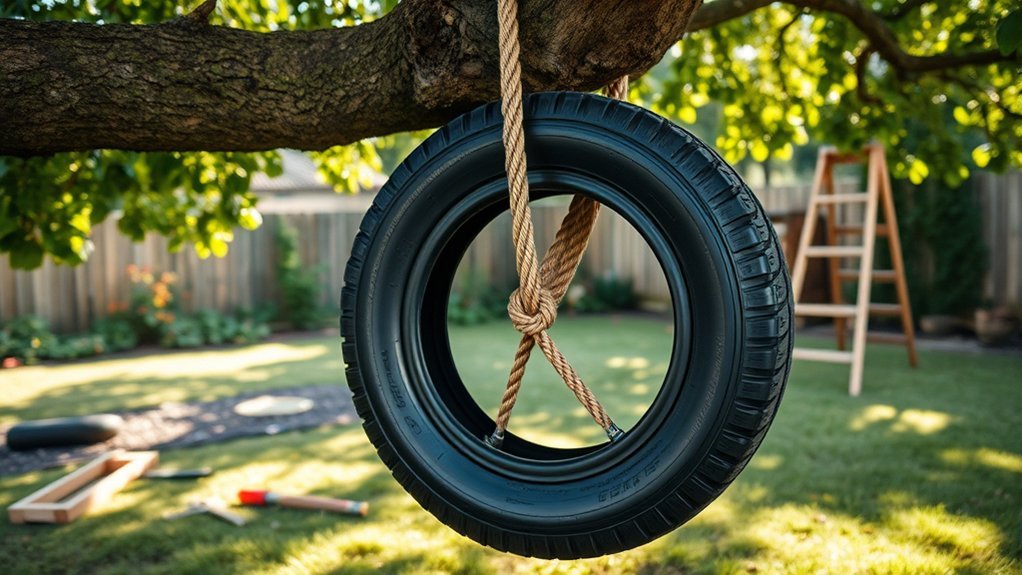 tire swing construction guide