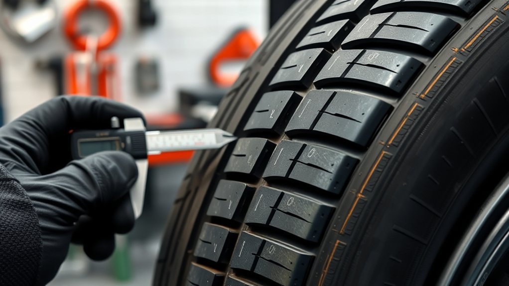 tire thickness measurement guide