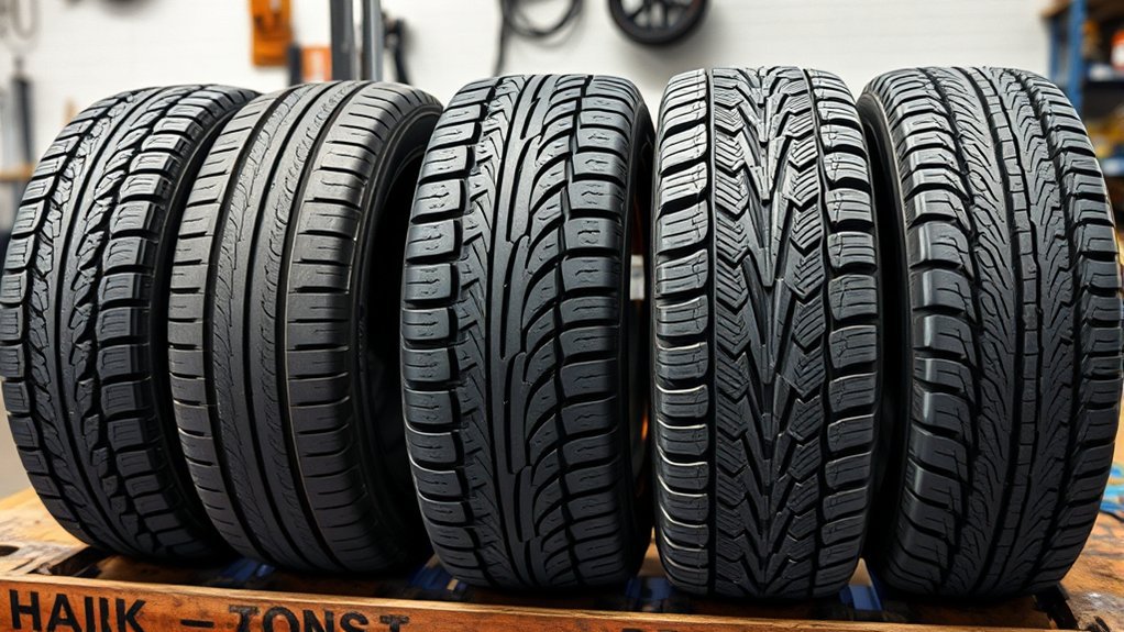 tire tread depth variations