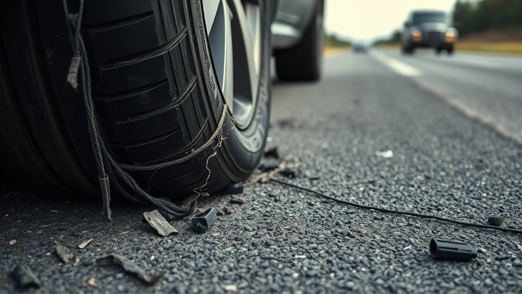 tire tread separation dangers