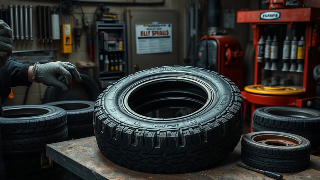 tire vulcanization repair techniques