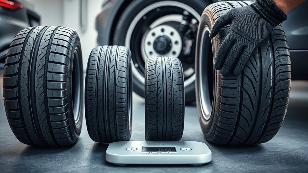 tire weight affects performance