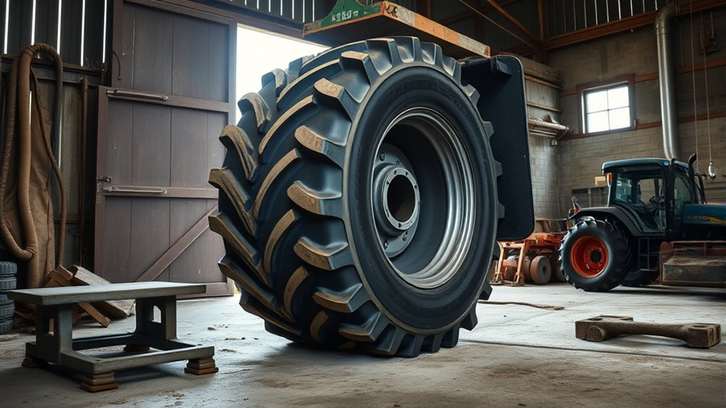 tractor tire weight variations