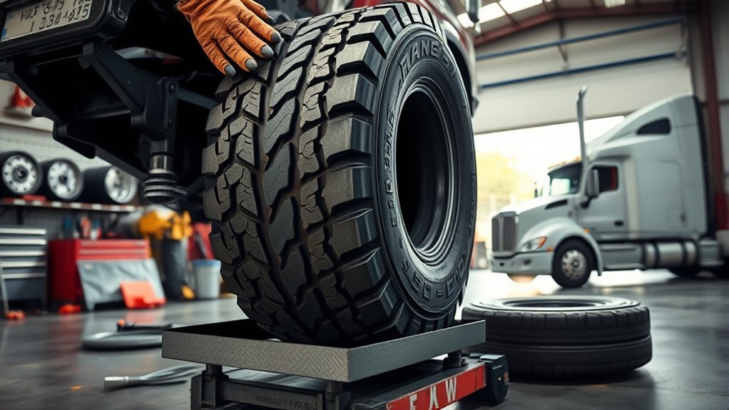 truck tire weight significance