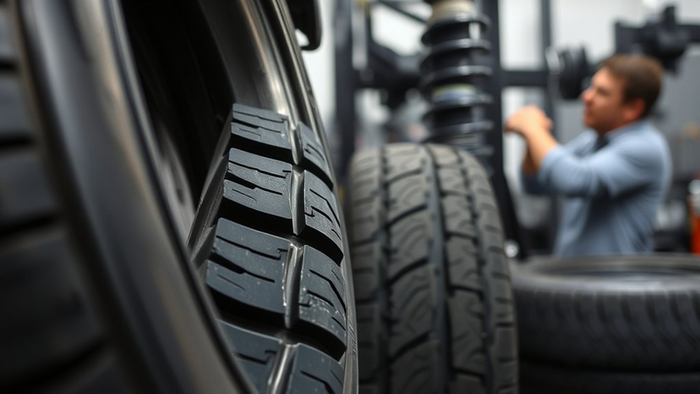 uneven tire tread wear