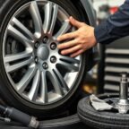 unmounting a tire safely