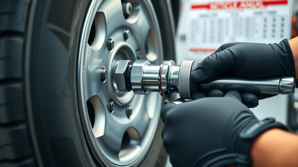 use calibrated torque wrench