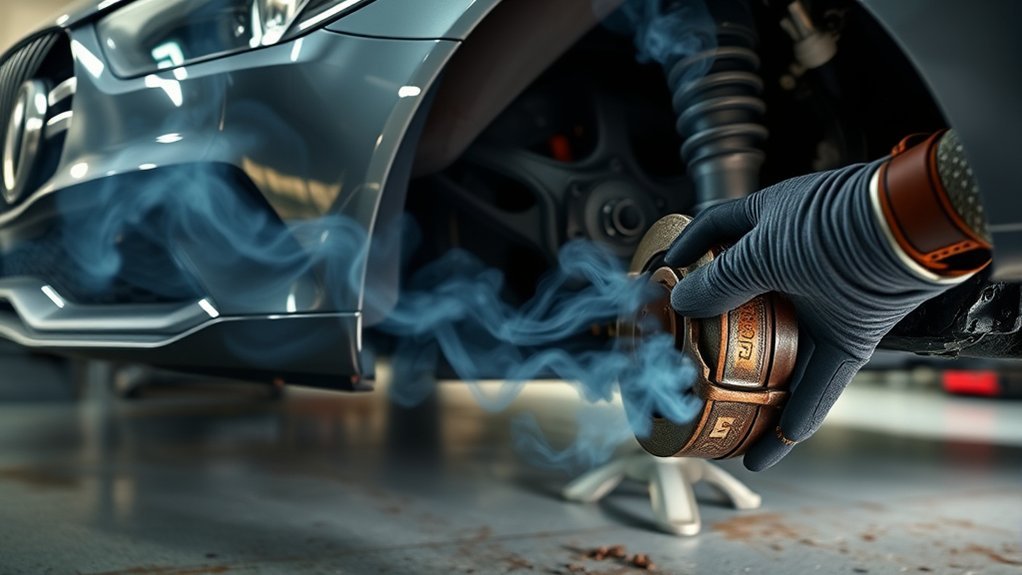 burning rubber car issues