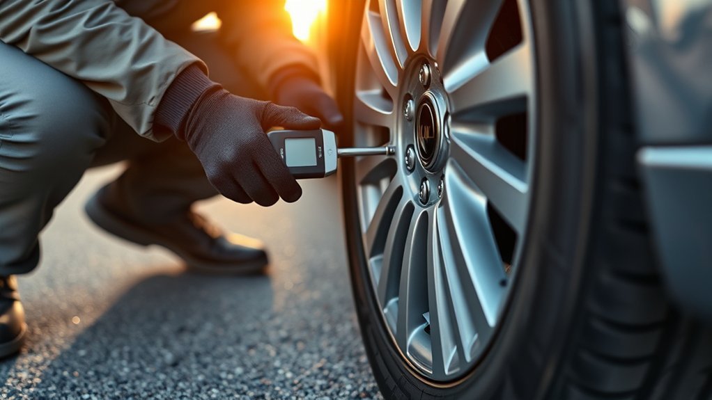 check tire pressure regularly