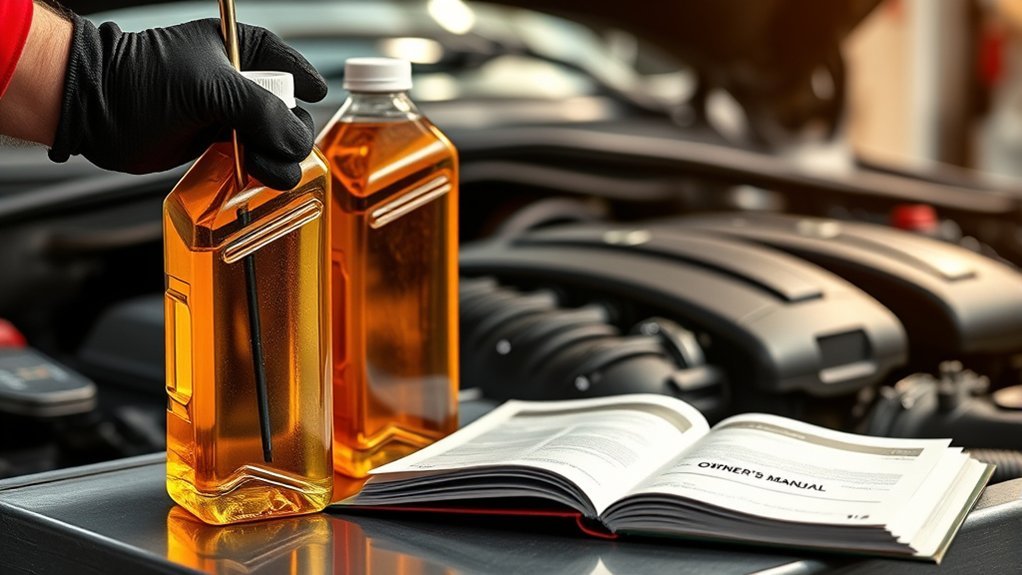 choose manufacturer specified oil
