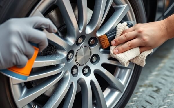 clean alloy wheels easily