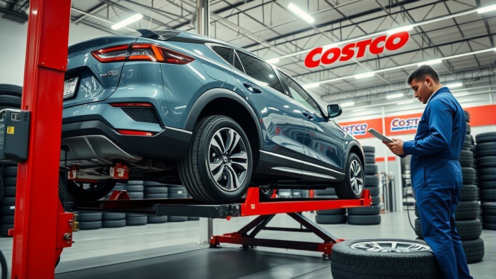 costco tire alignment services