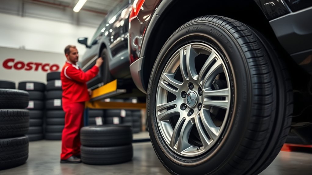 costco tire installation pricing
