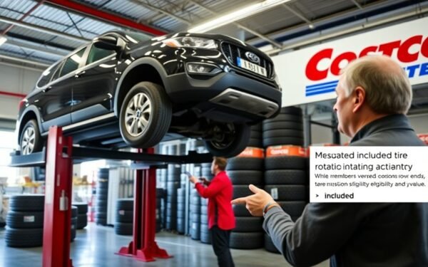 costco tire rotation pricing