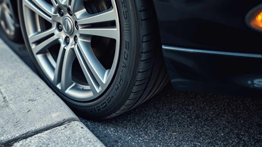 curb impact can damage