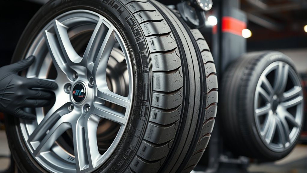 directional tires may underperform