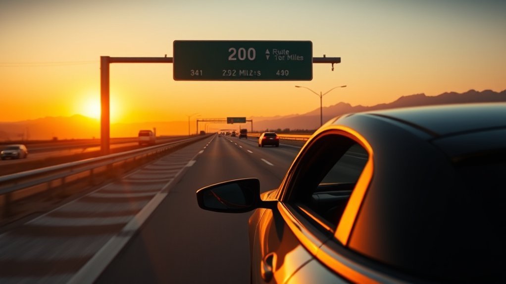 driving time for 200 miles
