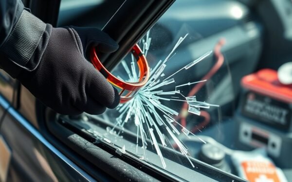 emergency car window breaking