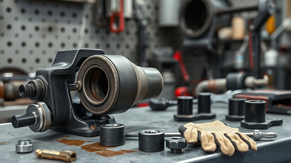 tools for lower control arm bushing replacement