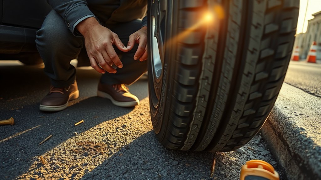 frequent tire nail punctures