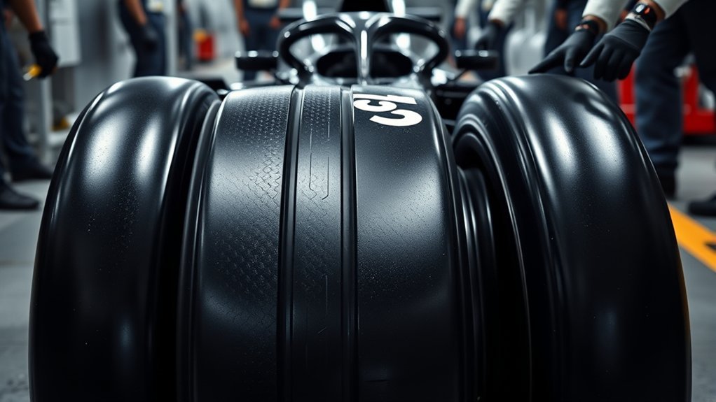 glossy tires from conditioning