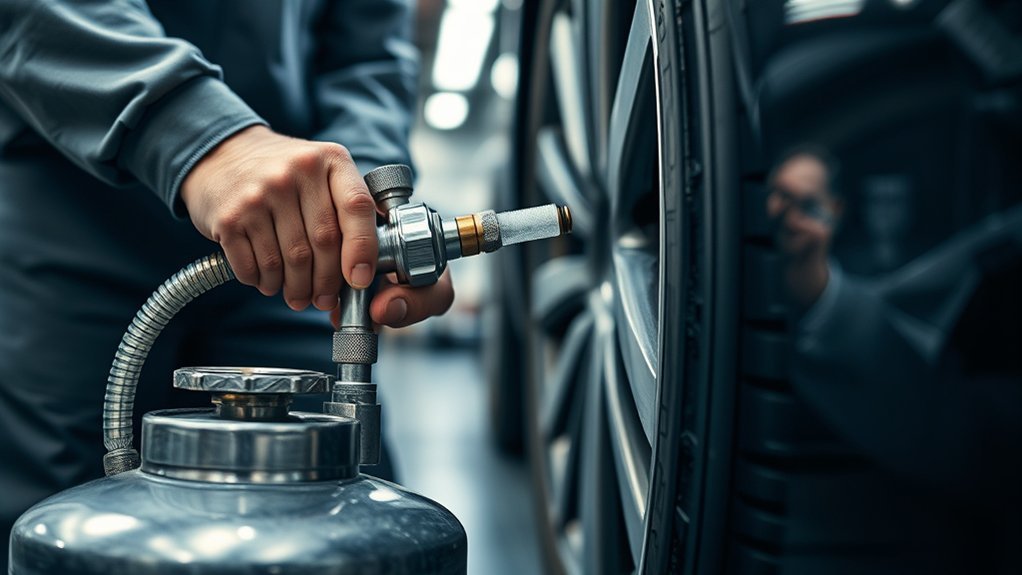 helium tire inflation risks