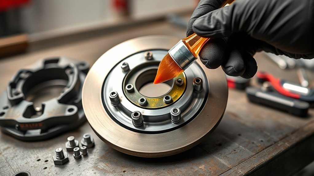 high temperature brake system lubricant