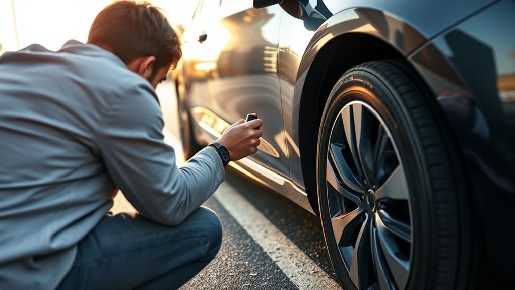 inspect car exterior thoroughly