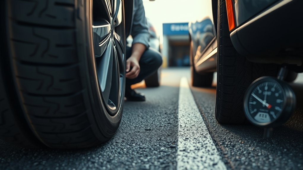 inspect tires for noise