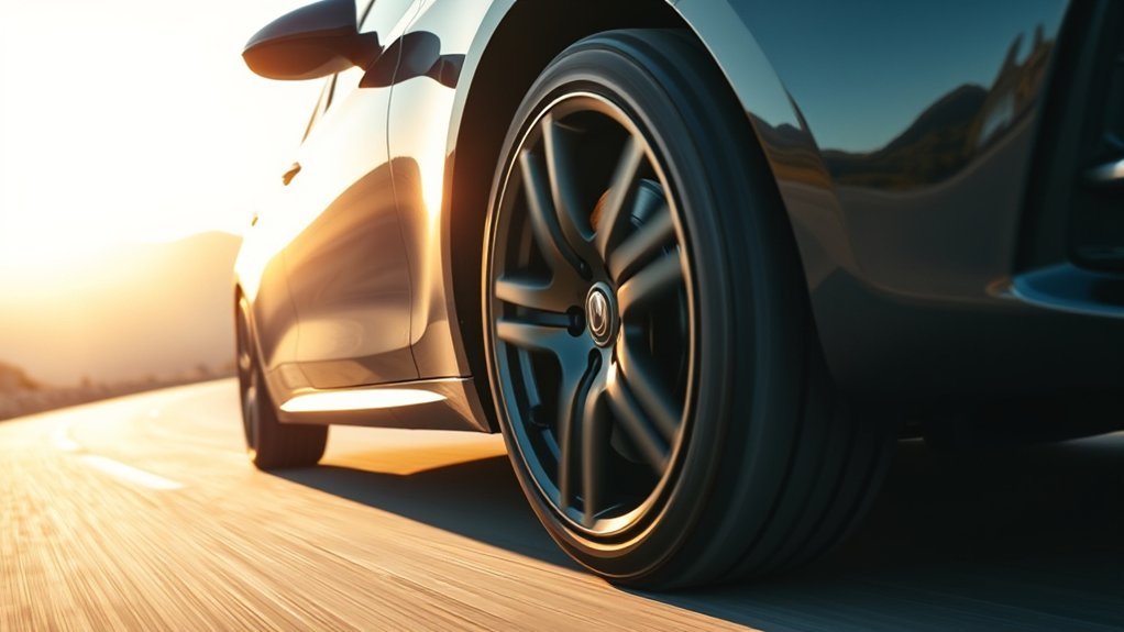 lighter wheels enhance driving performance
