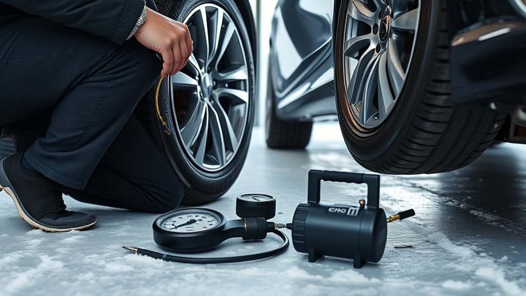 maintain optimal tire pressure