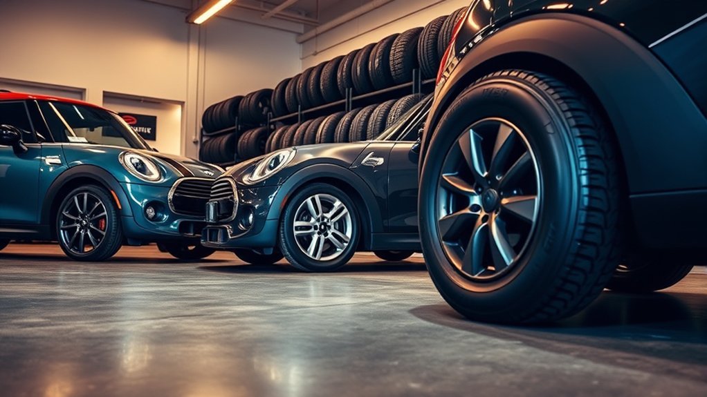 mini cooper tire costs